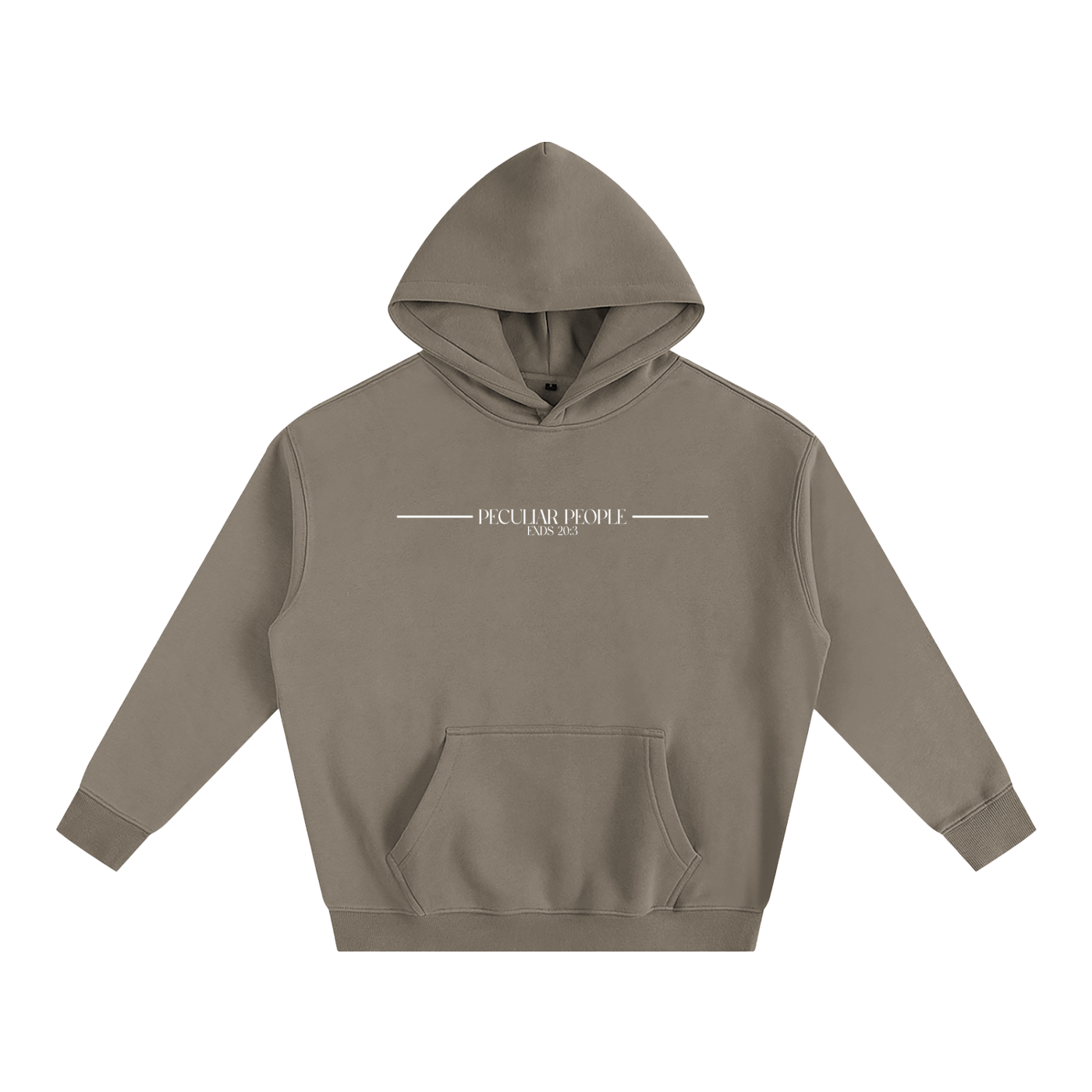 No Idolz Oversized Fleeced Hoodie