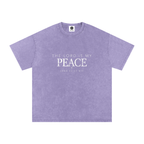 Peace Oversized Cotton T-Shirt