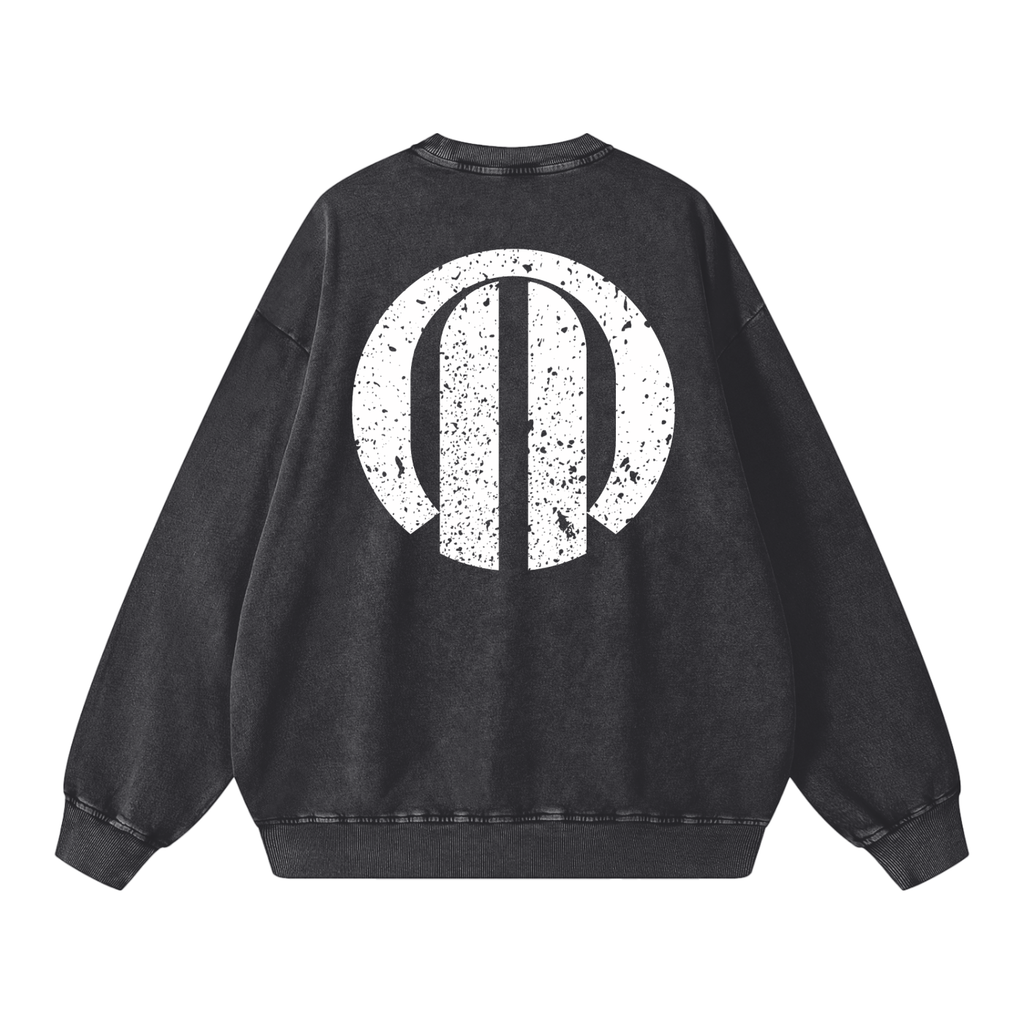 Snow Washed Oversized Sweatshirt