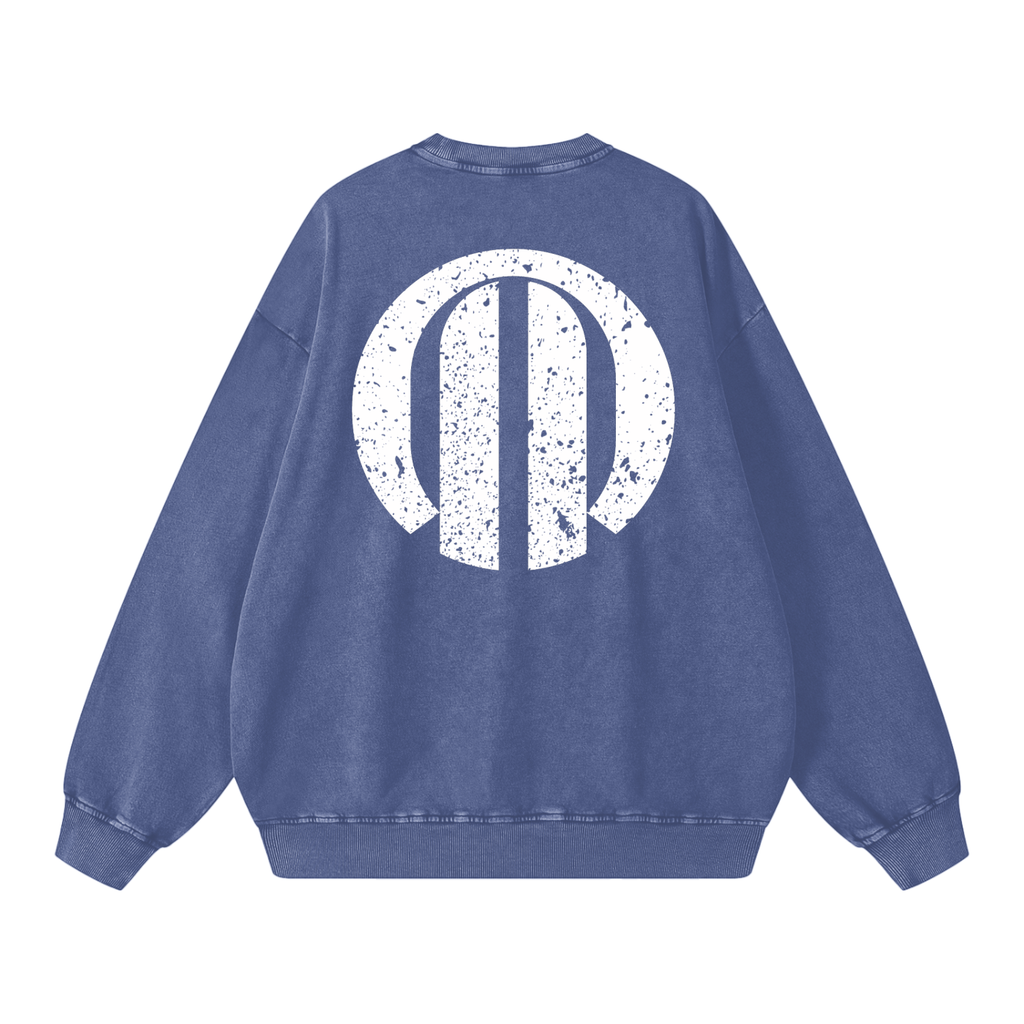 Snow Washed Oversized Sweatshirt