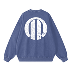 Snow Washed Oversized Sweatshirt