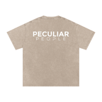 Classic Snow Washed Oversized Cotton T-Shirt - 25