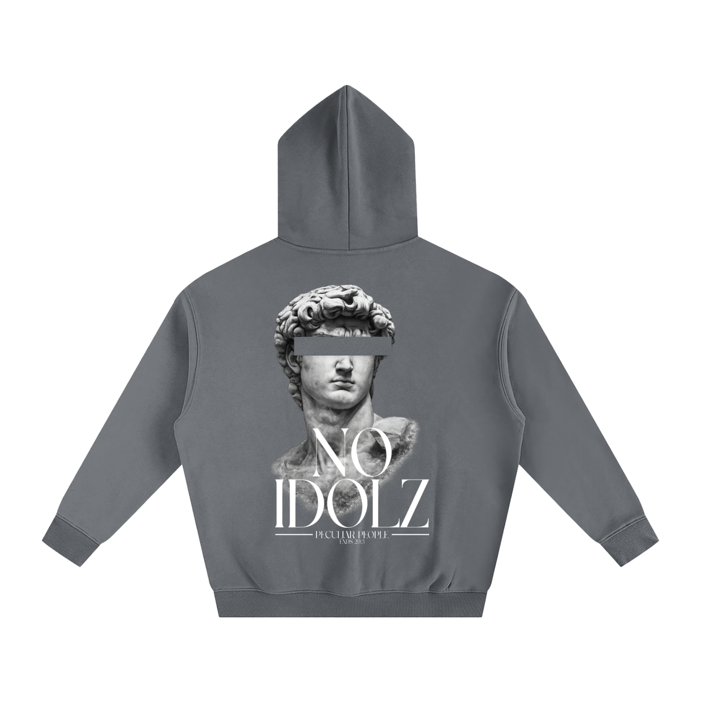 No Idolz Oversized Fleeced Hoodie
