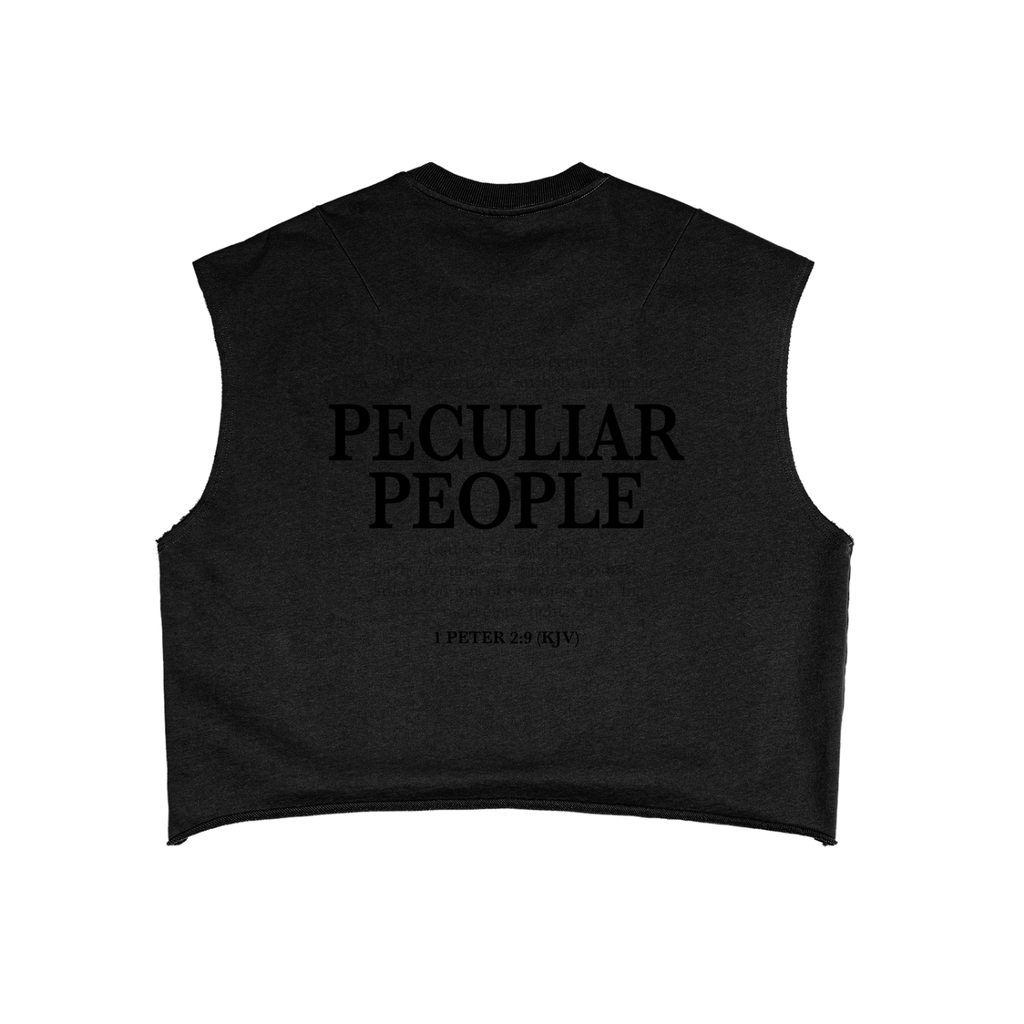 Peculiar People KJV French Terry Boxy Tank Top