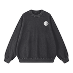 Snow Washed Oversized Sweatshirt