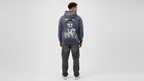 No Idolz Snow Wash Oversized Hoodie