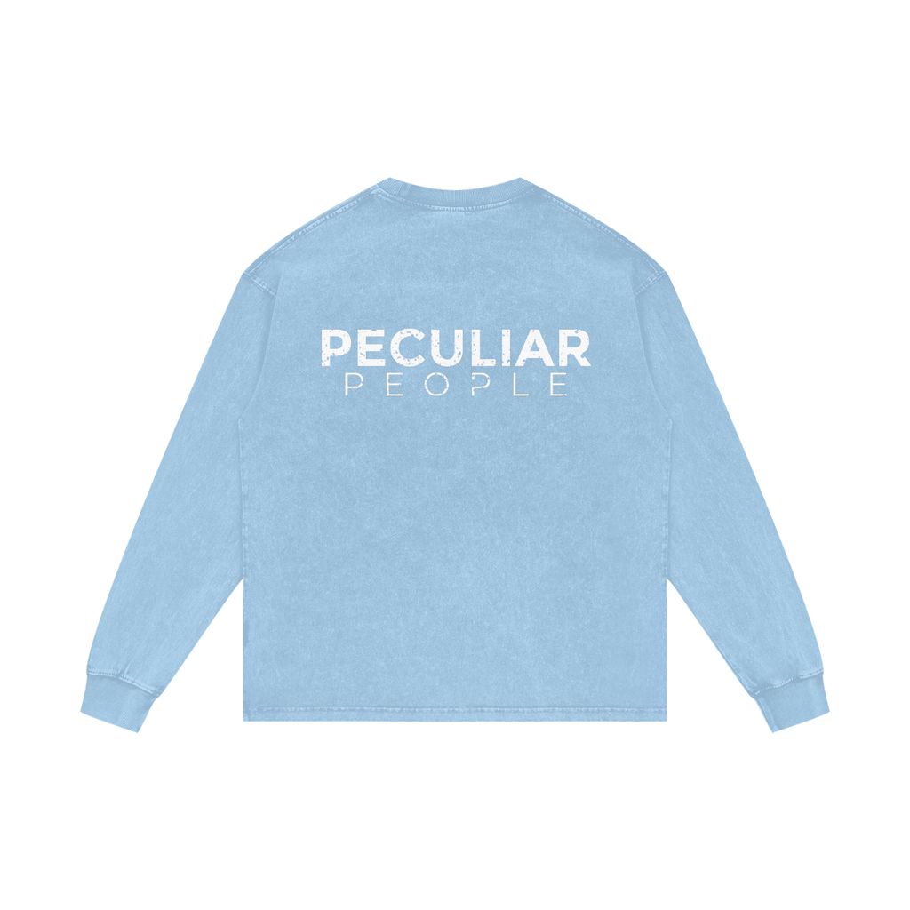 Classic Acid Wash Long Sleeve T-Shirt