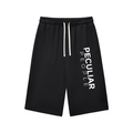 Relaxed Drawstring Three-quarter Sweatpants