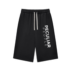 Relaxed Drawstring Three-quarter Sweatpants