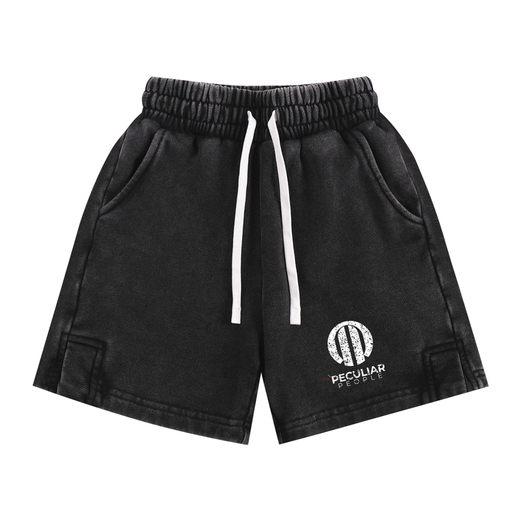 Lil Snow Washed Shorts