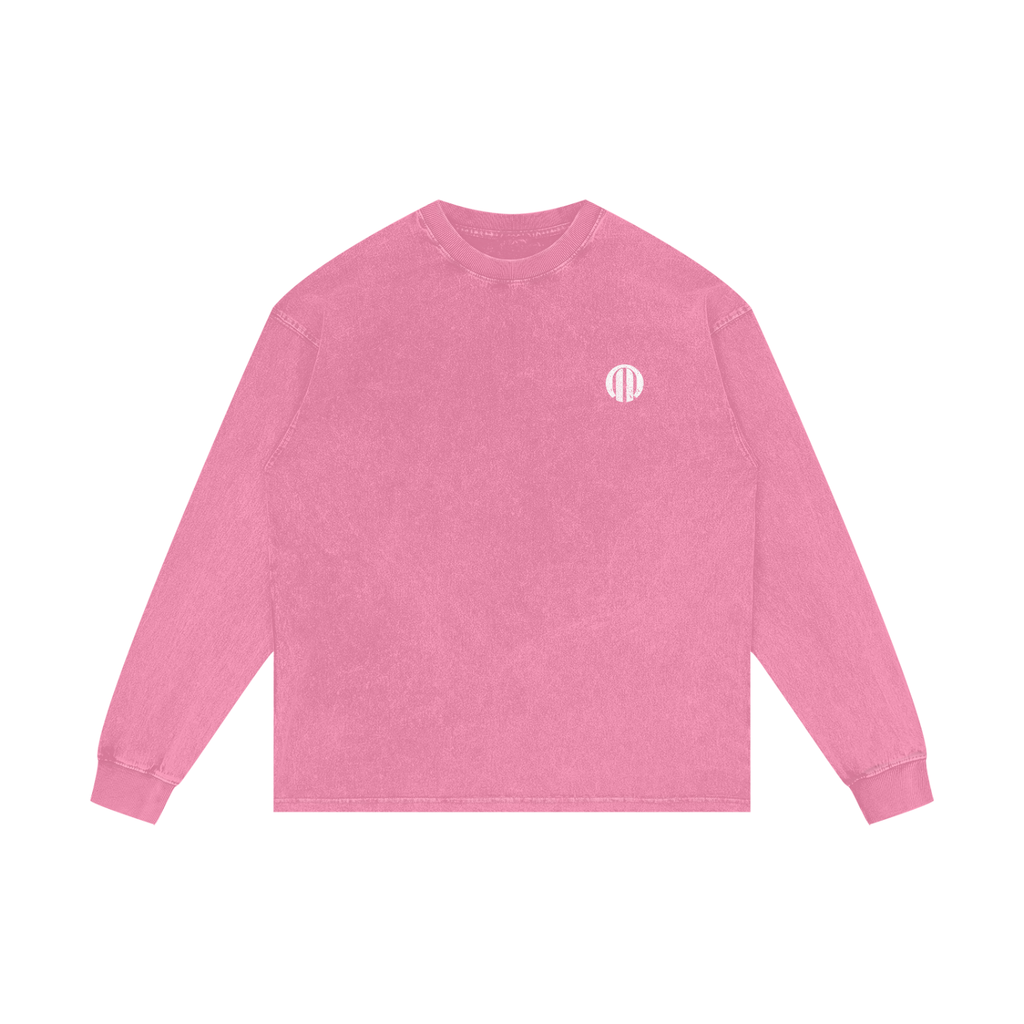 Classic Acid Wash Long Sleeve T-Shirt