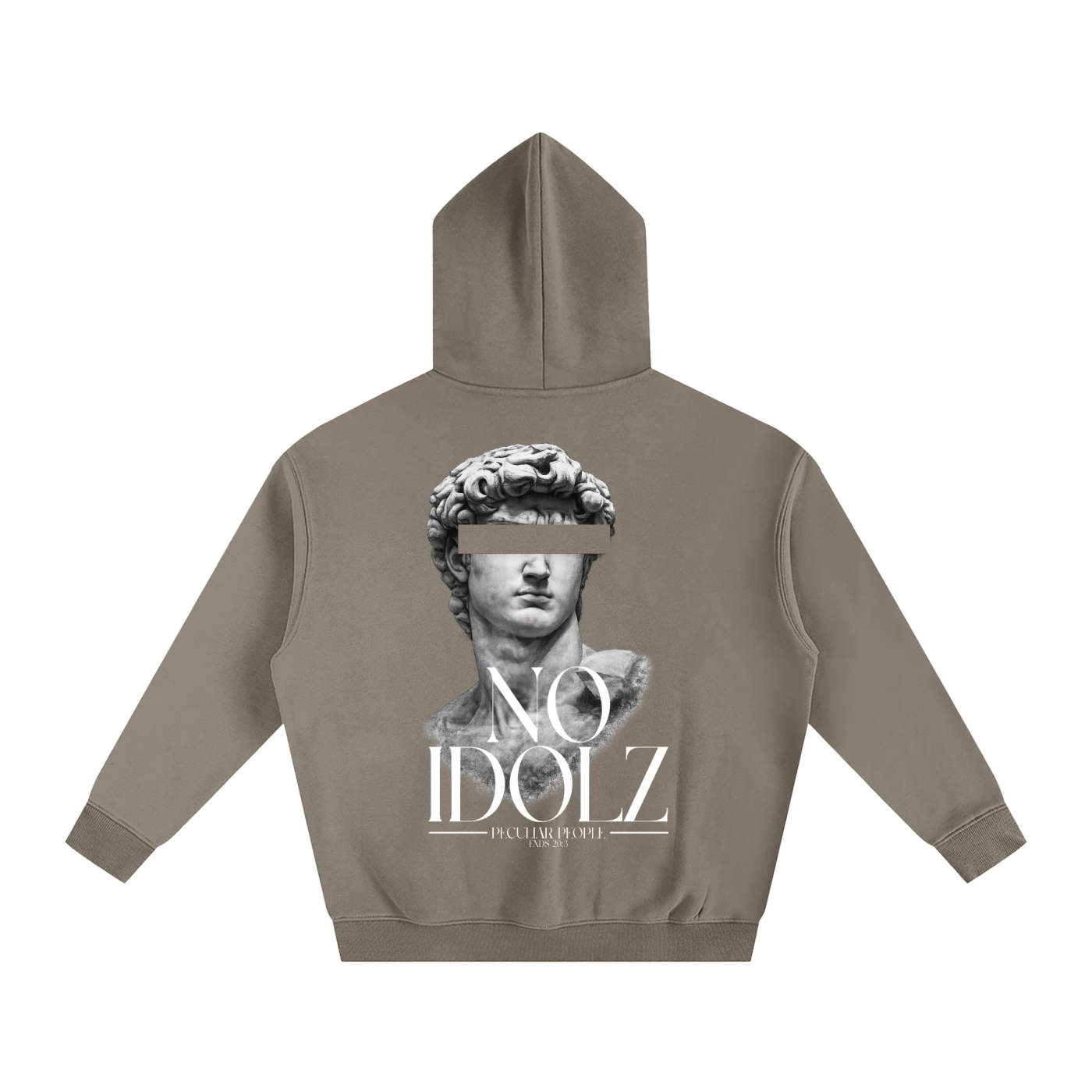 No Idolz Oversized Fleeced Hoodie