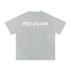 Classic Snow Washed Oversized Cotton T-Shirt - 25