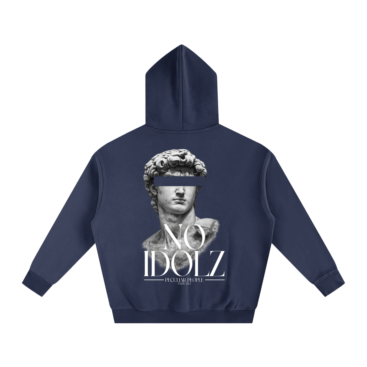 No Idolz Oversized Fleeced Hoodie