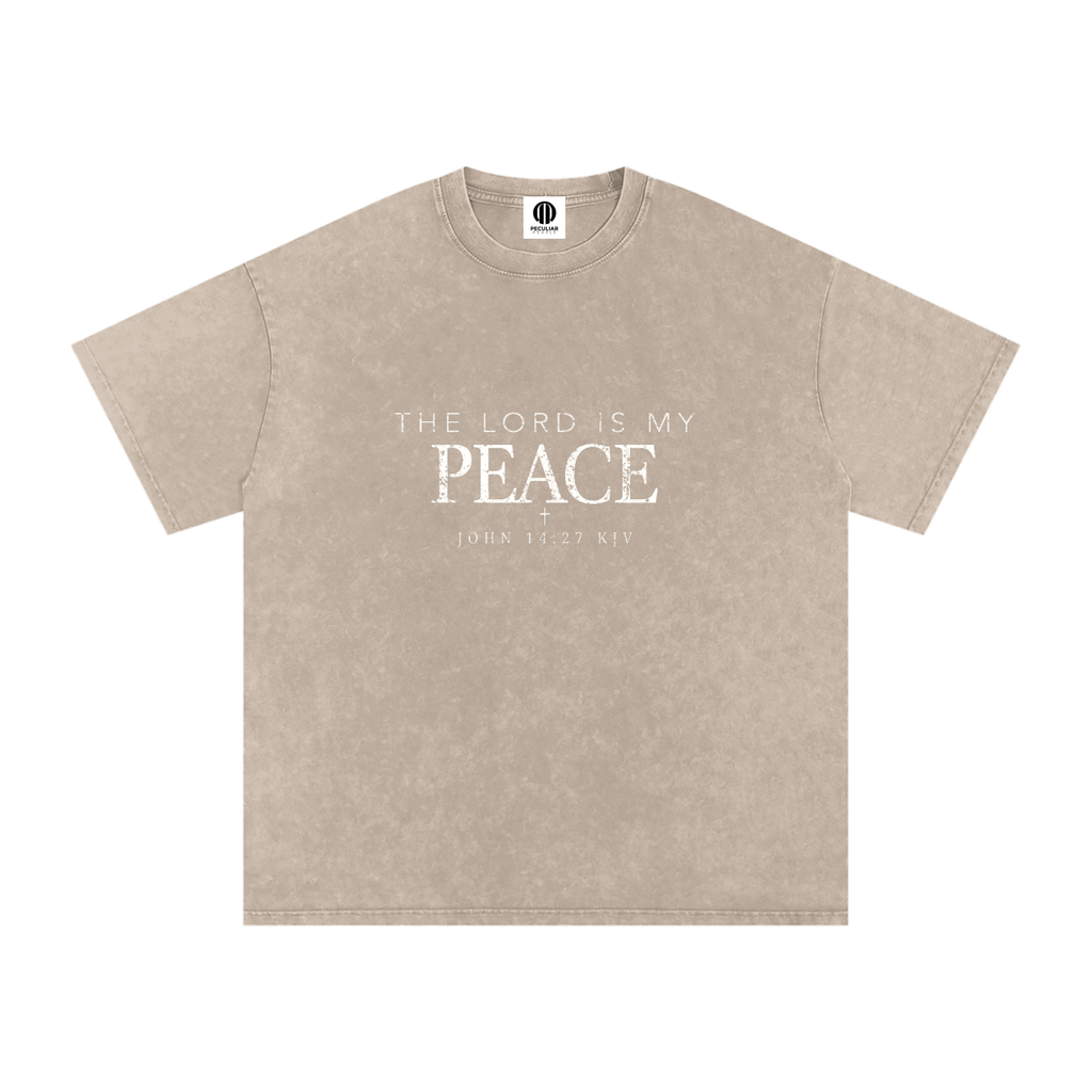 Peace Oversized Cotton T-Shirt