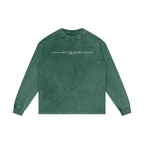 No Idolz Acid Wash Long Sleeve T-Shirt