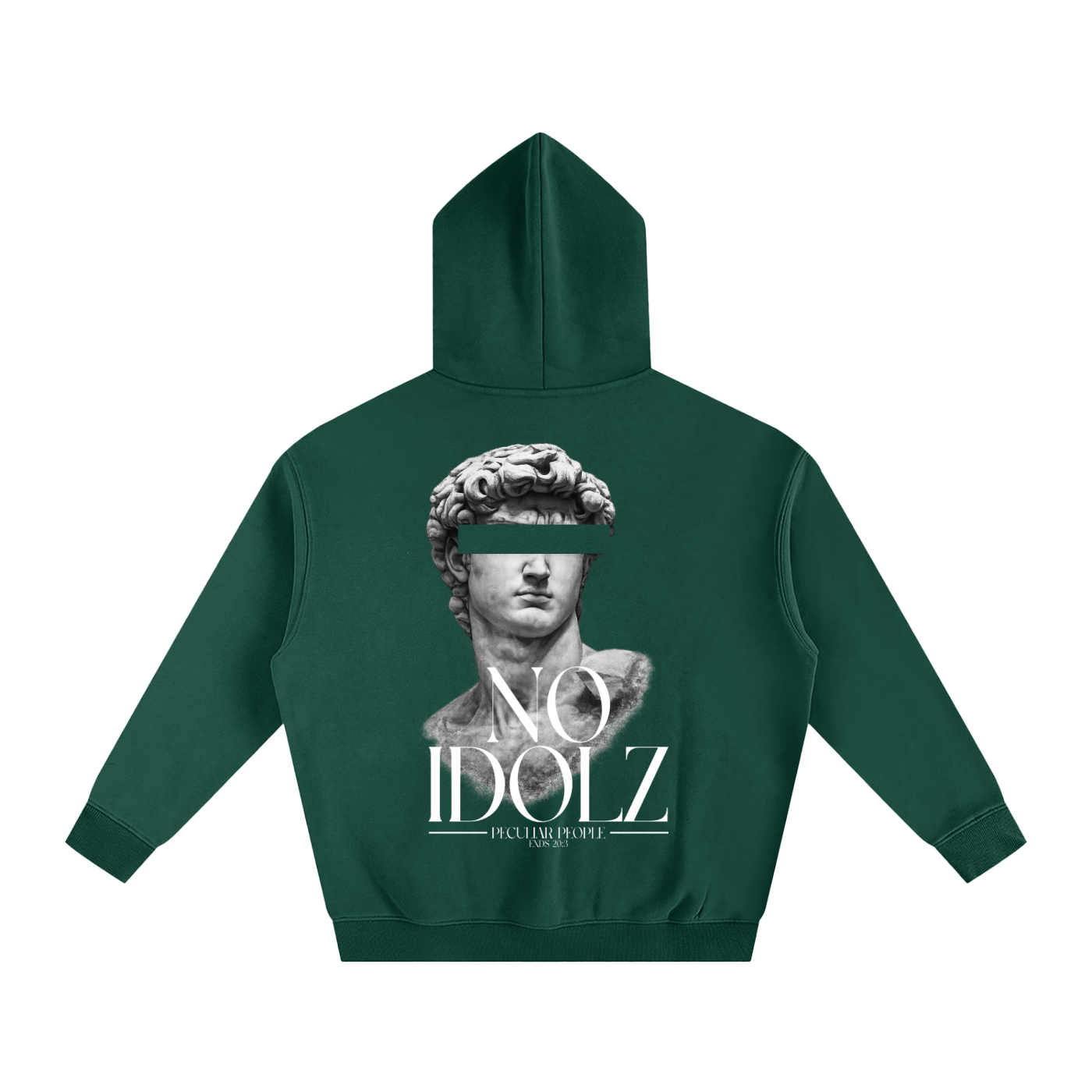 No Idolz Oversized Fleeced Hoodie
