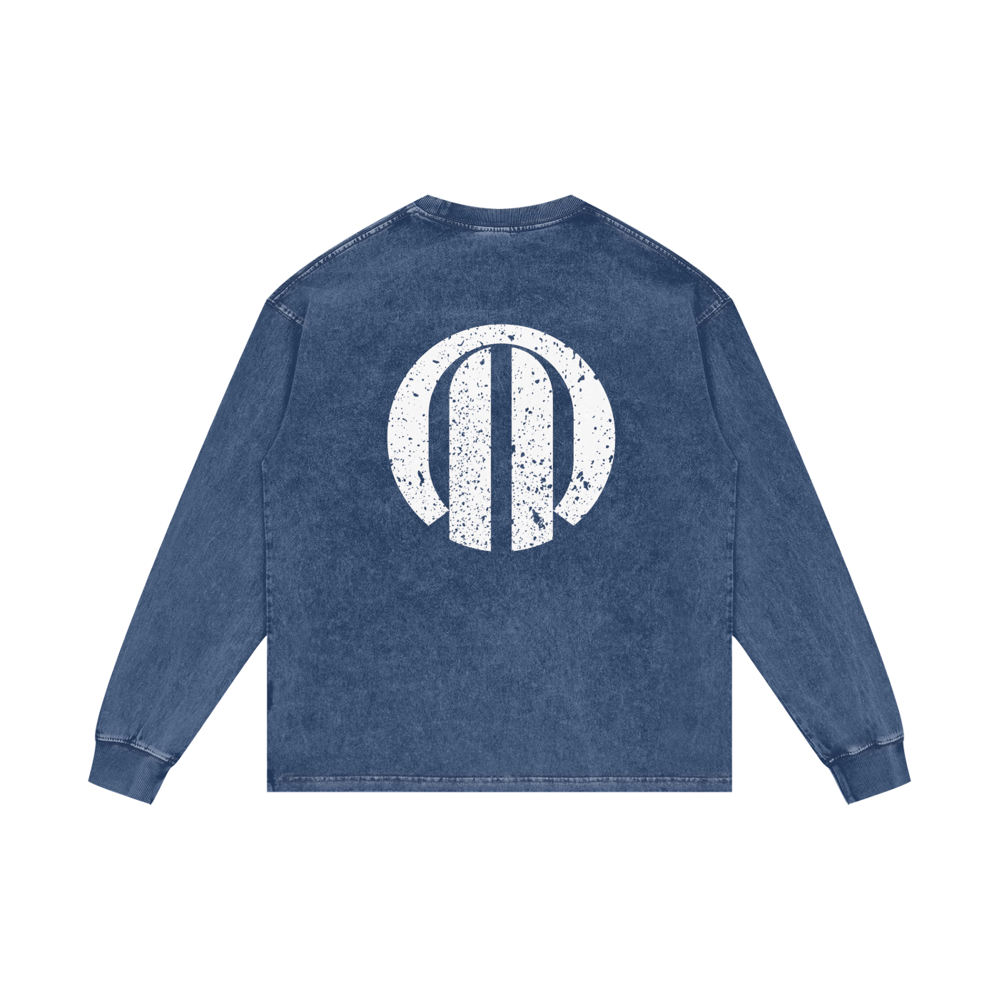 Peculiar Acid Wash Long Sleeve T-Shirt