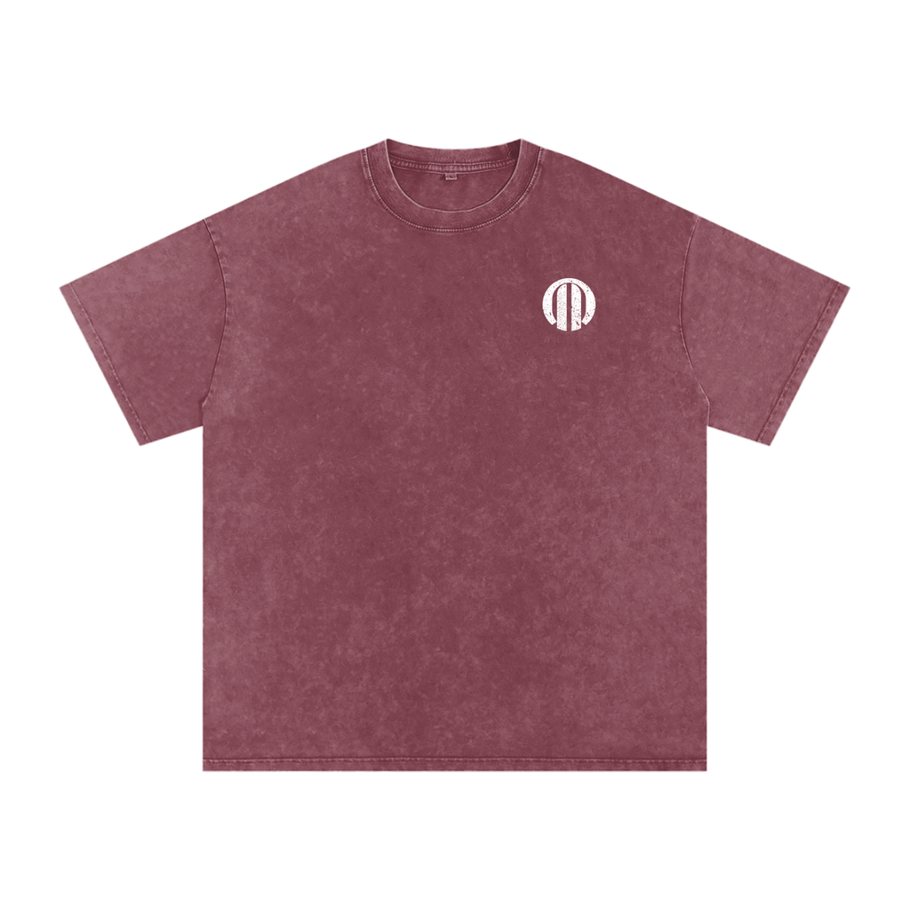 Classic Snow Washed Oversized Cotton T-Shirt - 25