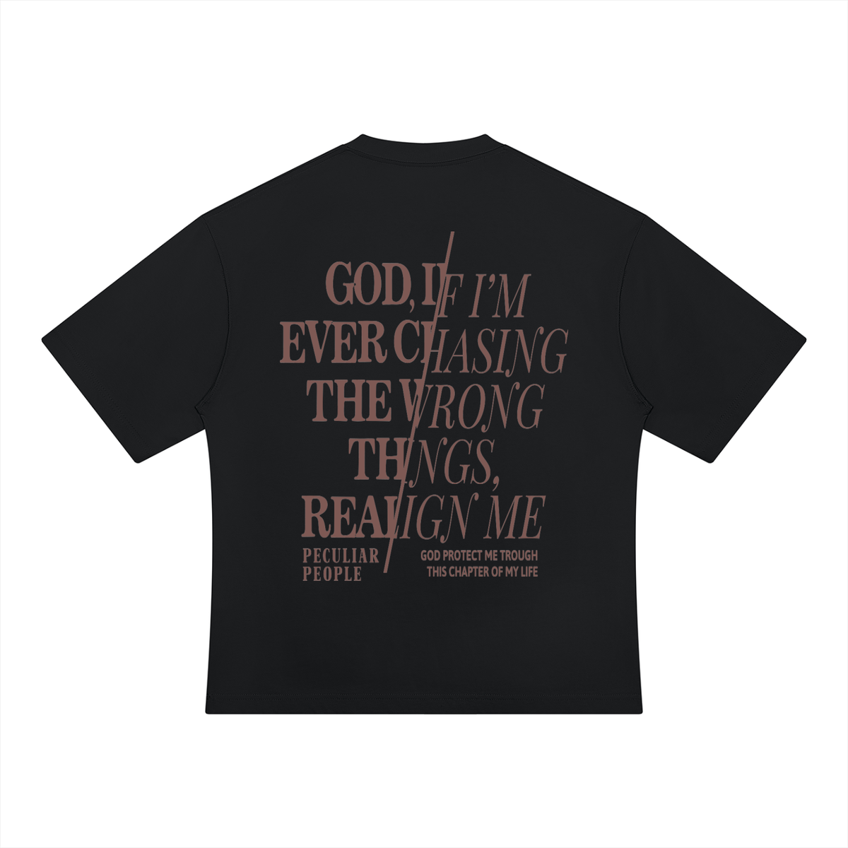 ALIGN ME — Heavyweight Oversized Tee