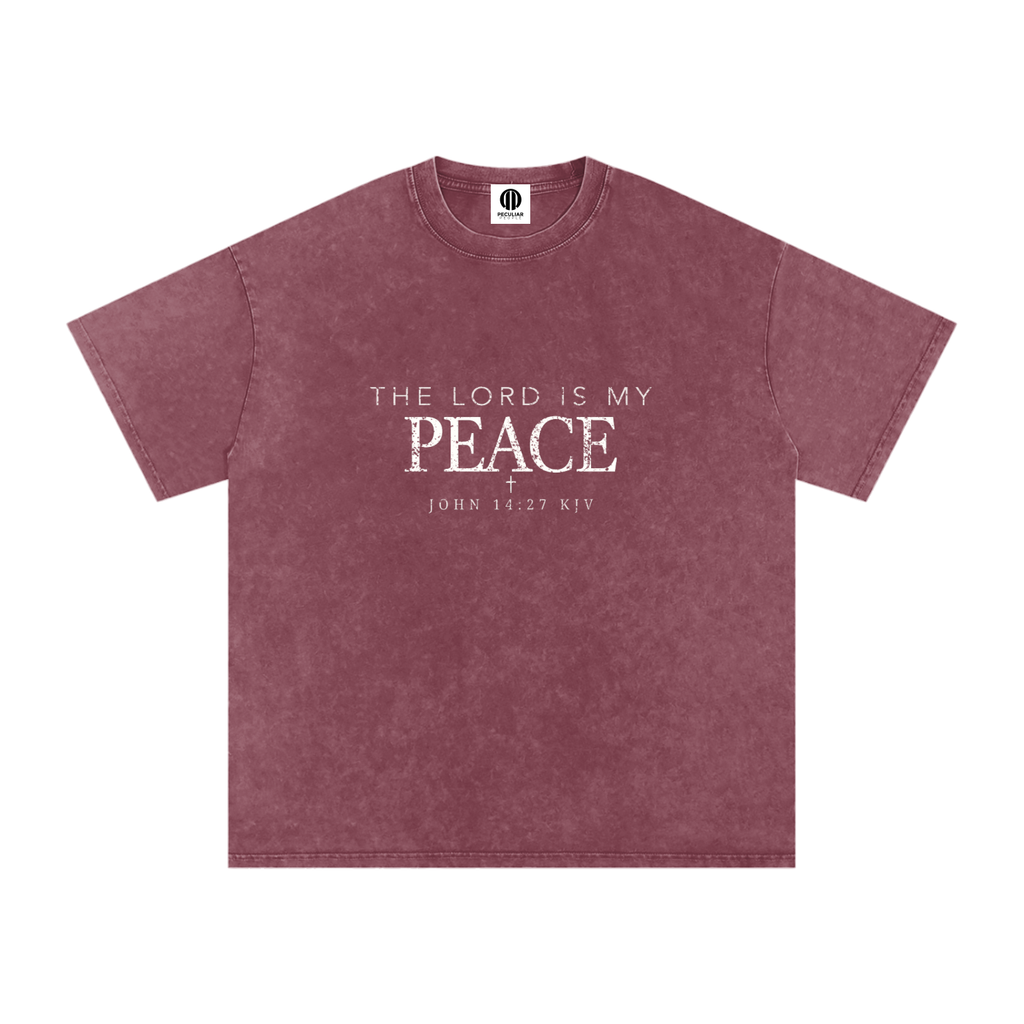 Peace Oversized Cotton T-Shirt