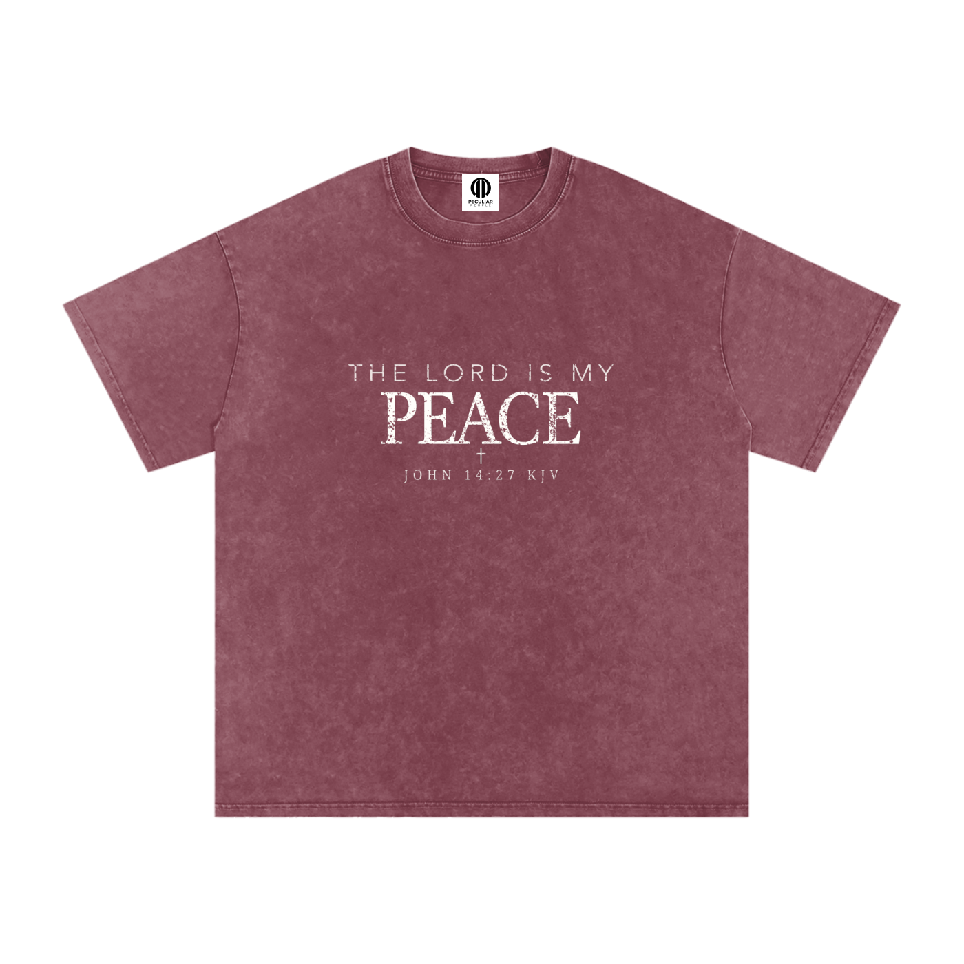 Peace Oversized Cotton T-Shirt