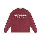 Peculiar Acid Wash Long Sleeve T-Shirt
