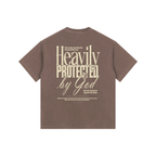 Heavily Protected Oversized Washed Cotton T-Shirt