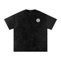 Classic Snow Washed Oversized Cotton T-Shirt - 25