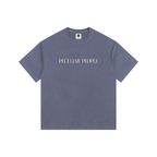 Heavily Protected Oversized Washed Cotton T-Shirt