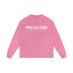 Peculiar Acid Wash Long Sleeve T-Shirt