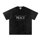 Peace Oversized Cotton T-Shirt