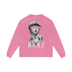 No Idolz Acid Wash Long Sleeve T-Shirt