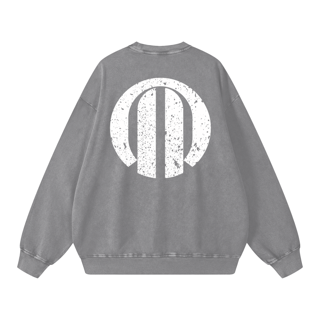 Snow Washed Oversized Sweatshirt