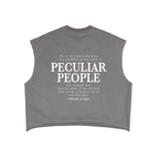 Peculiar People KJV French Terry Boxy Tank Top