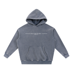 No Idolz Snow Wash Oversized Hoodie