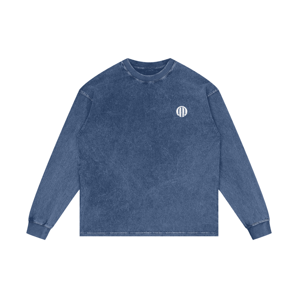 Classic Acid Wash Long Sleeve T-Shirt