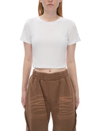 Chosen Fitted Crop Cotton T-Shirt