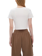 Grace Fitted Crop Cotton T-Shirt