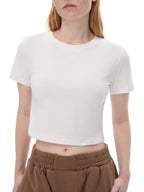 Chosen Fitted Crop Cotton T-Shirt