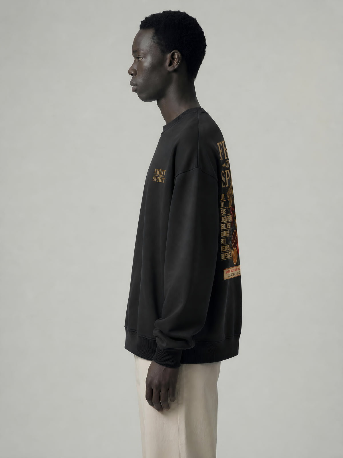 FRUIT OF THE SPIRIT — Vintage Wash Crewneck Sweatshirt
