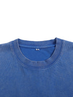Classic Snow Washed Oversized Cotton T-Shirt - 25